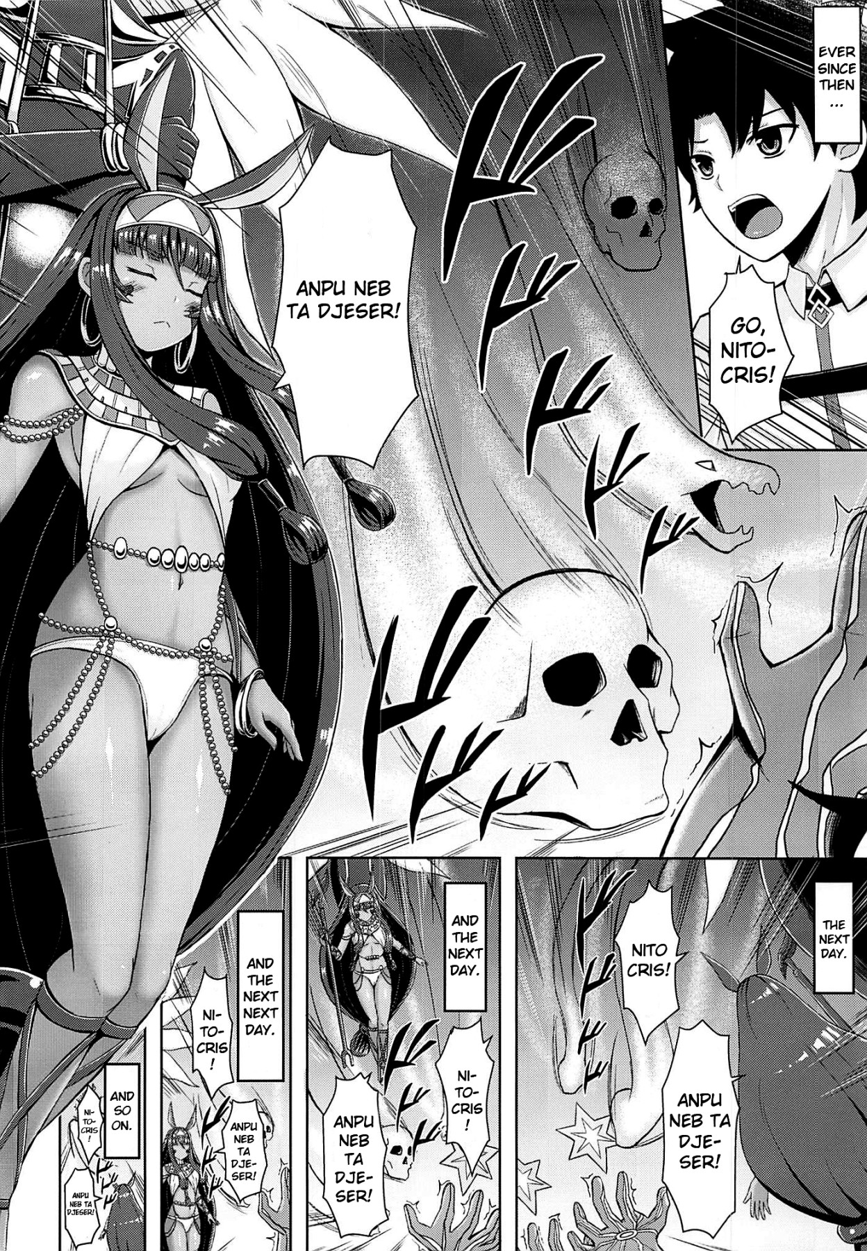 Hentai Manga Comic-Nitocris Wants To Relax-Read-4